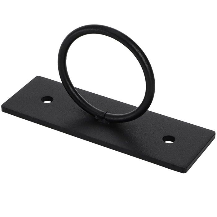 Lot de 5 Anneaux de Support en Fer pour Corde Supports Décoratifs pour Rampe DEscalier Terrasse Crochet Mural et de Plafond