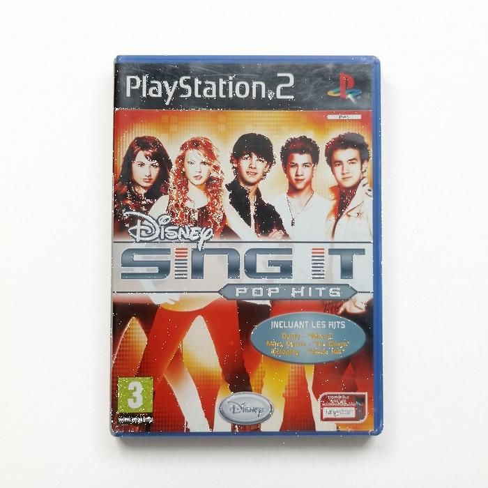 Jeu - PlayStation 2 - Disney Sing It: Pop Hits - Musical - Notice Incluse - Occasion Testé Et Fonctionnel