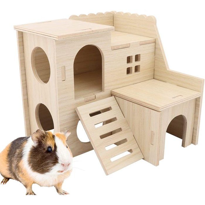 Maisonnette pour hamster résistante aux morsures idéale pour lentraînement à lescalade et le som ACCESSOIRES FABRICATION MAISON