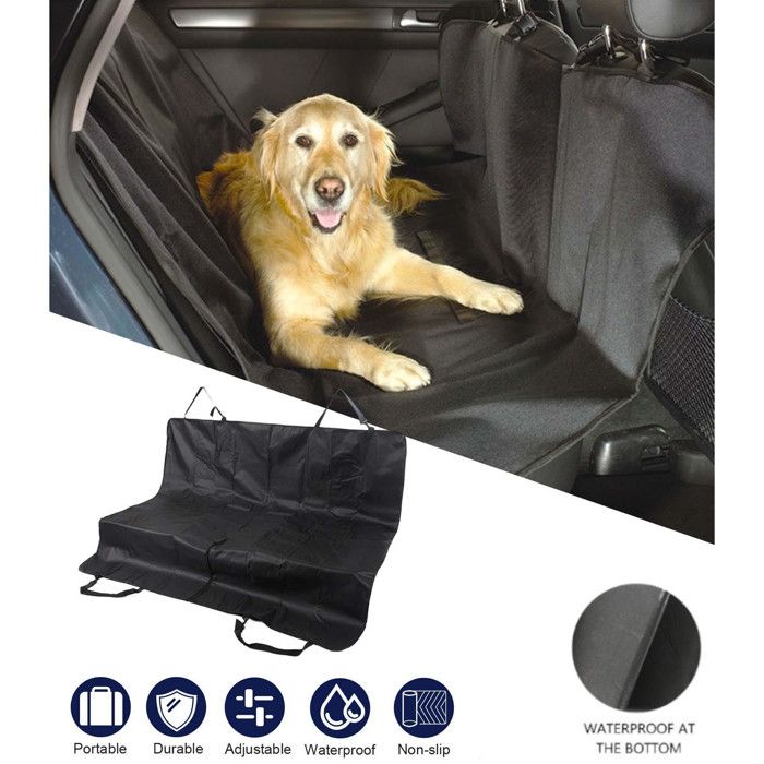 Housse de protection tapis protecteur pour siège et coffre pour animaux de compagnie imperméable 137 cm x 147 cm - FLZ.TAP333