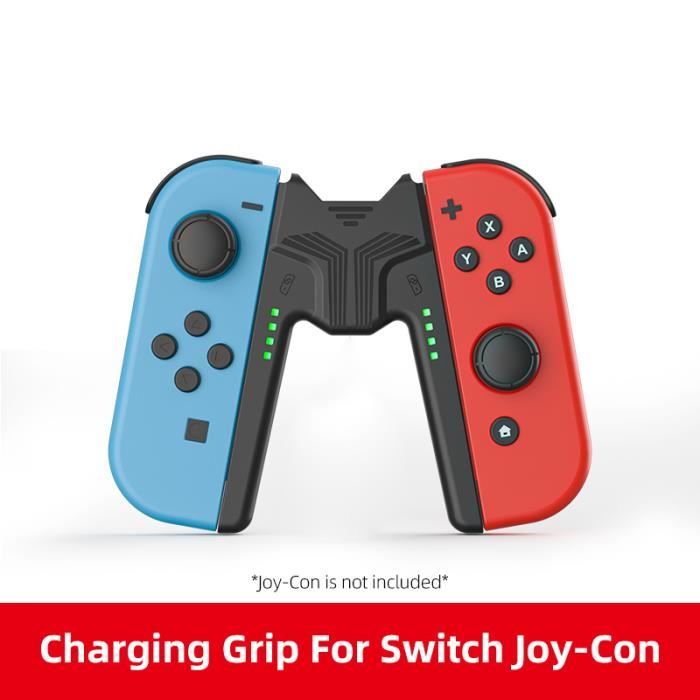 Noir - Prise de charge pour manette de jeu Nintendo Switch Joycon, support  rapide, station de charge, accesso - Cdiscount Informatique