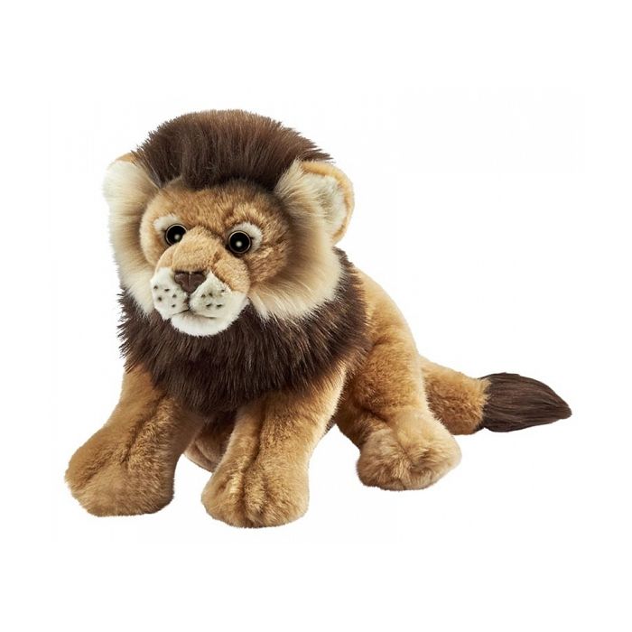 Peluche ANIMA Lion couche 32 cm Multicolore Pour enfant Interieur Cdiscount Jeux Jouets