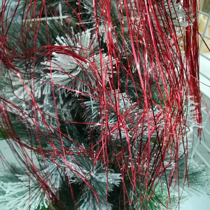 Cheveux D Ange 50cm Rouge Achat Vente Guirlande De Noel