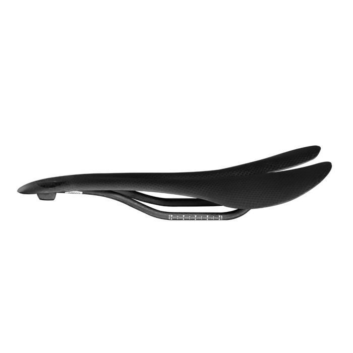 Selle de vélo pleine fibre de carbone vélo Seat ultra-léger de