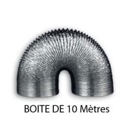 Gaine alu Ø 100mm - boite de 10 mètres