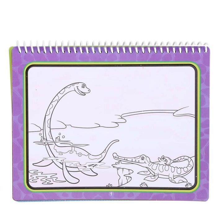 Livre de dessin à colorier de l'eau magique avec un stylo Enfants