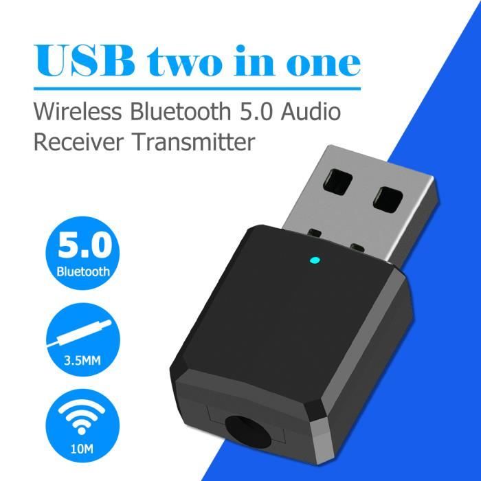 Récepteur audio Bluetooth 5.0 pour voiture Adaptateur de connecteur AUX 3,5  mm - Acheter sur PhoneLook