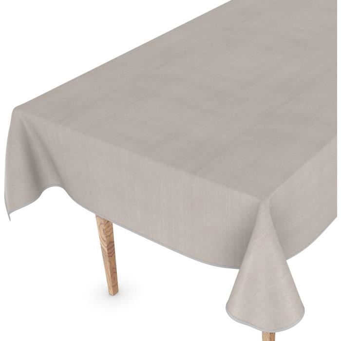 6 paquet de nappes en polyester Blanc, 153 x 260 cm pour blanc nappe rectangulaire de