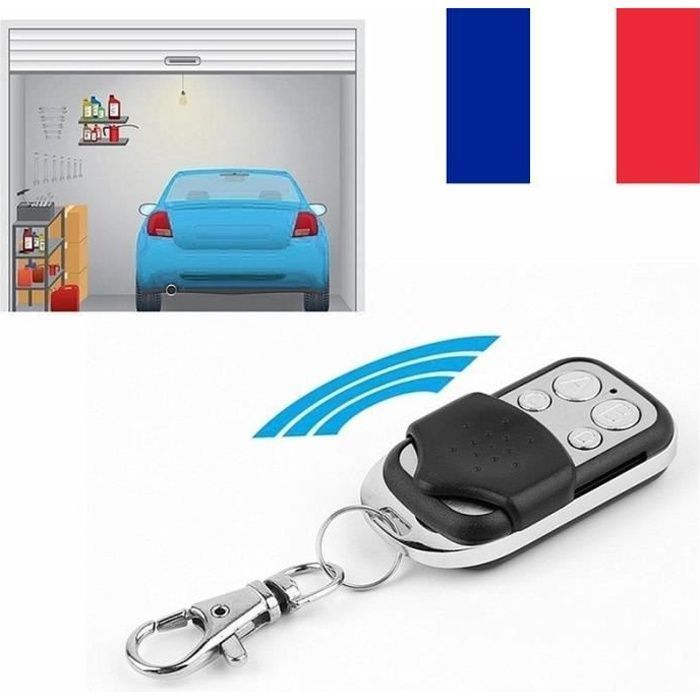 Télécommande Universelle Copieuse 433 MHZ Clonage Portail Porte Garage Alarme