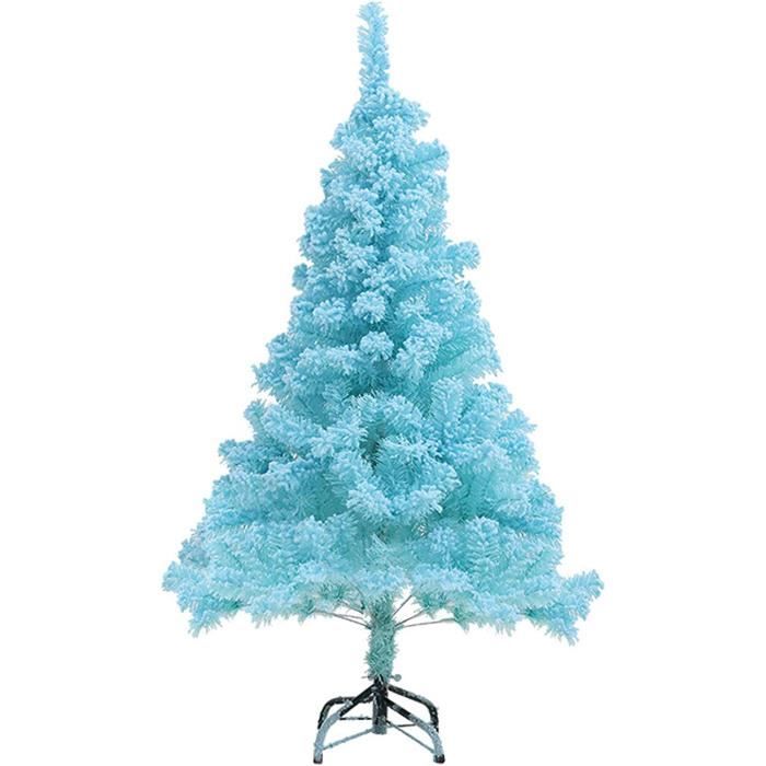 Sapin De Noël Artificiel Rétractable 1,2m/1,8m Avec Télécommande - Pré-éclairé Rubans Rouges Et Dorés