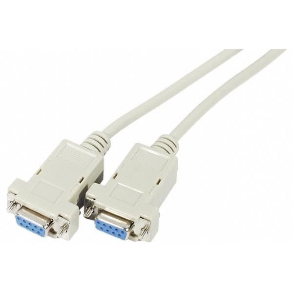 Cable Db9 Null Modem Transfert Femelle Femelle 5m Prix Pas Cher Cdiscount