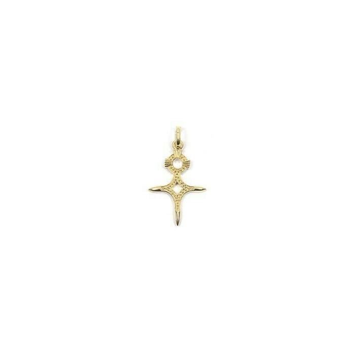 Pendentif croix du Sudplaqué or 750/000 garanti