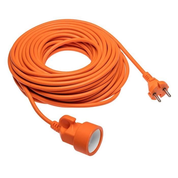Extérieur Rallonge 2.0 h07rn-f 3x2,5//20 m Câble En Caoutchouc ip54 Taurus 2 Rouge