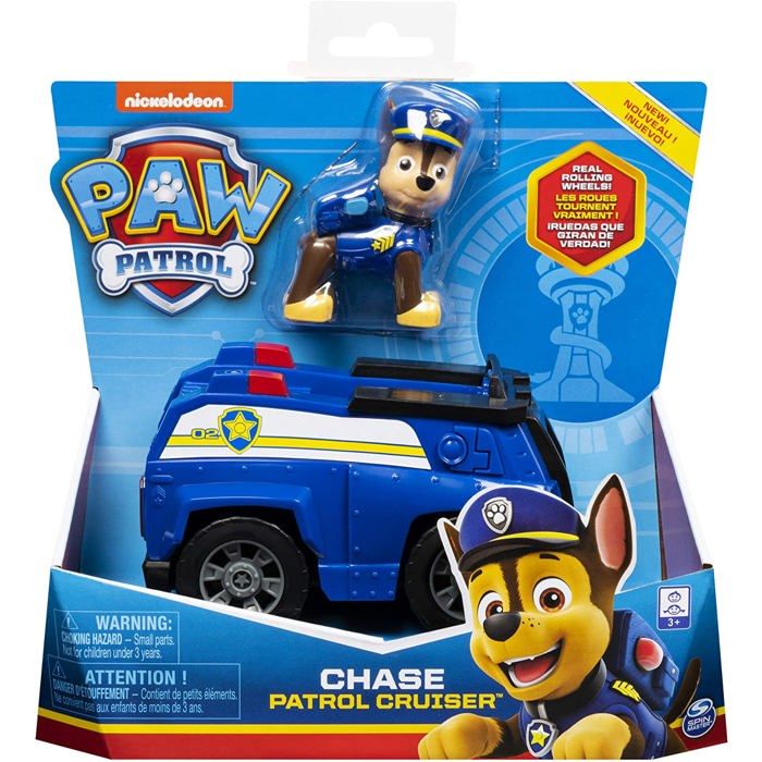 Pat Patrouille Chien Chase Et Son Camion de Police - Fourgon