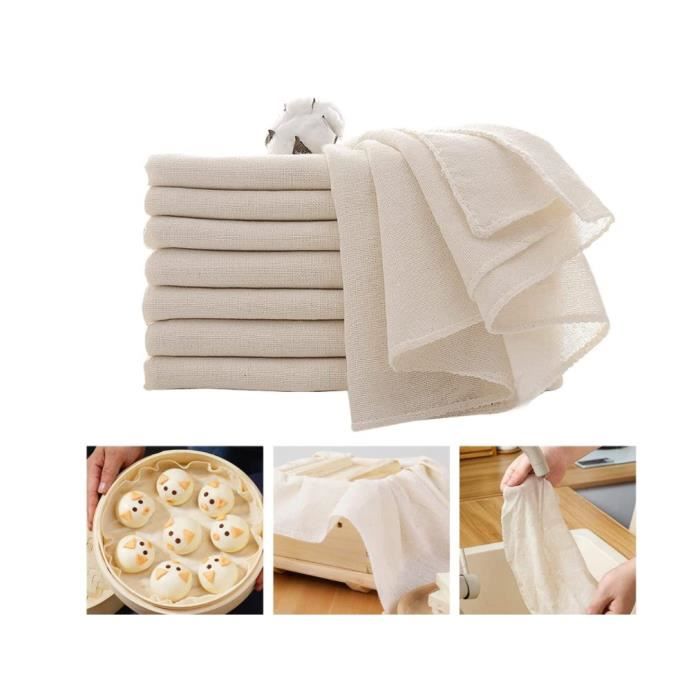 8 Pcs Etamine Alimentaire Confiture, 50×50cm Mousseline Alimentaire — free download