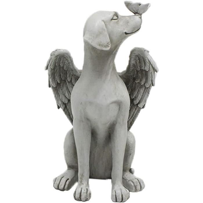 Lnrkai Figurines De Chien Ange, Cadeaux Pour Les Amoureux Des Chiens, Cadeaux Commémoratifs D