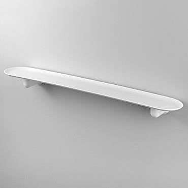 Tablette Etagere Mural Salle De Bain Abs Blanc Achat Vente