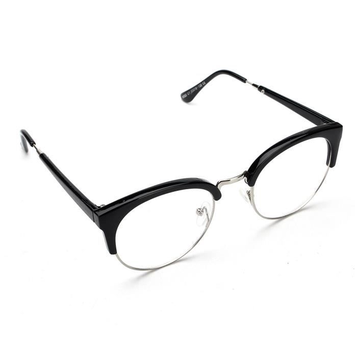 Lunette optique ronde clearance