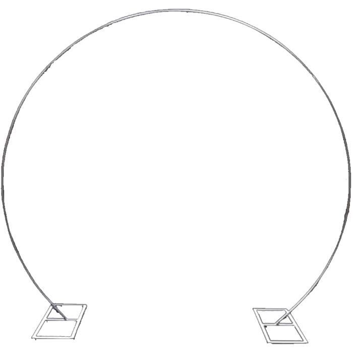Arche De Fond En Fer Doré Pour Cérémonie - Déco Mariage & Anniversaire Avec Motifs Fleuris