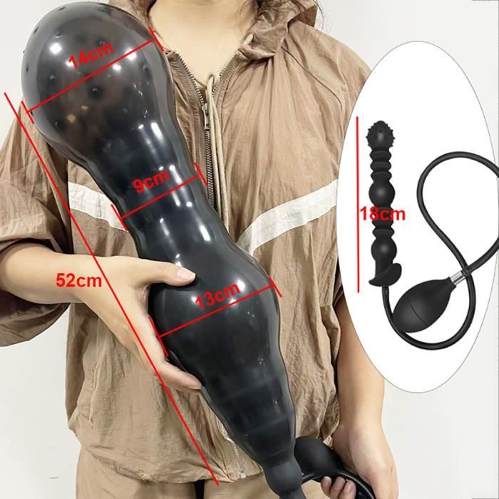 A style - norme Plug Anal gonflable, masseur de Prostate BDSM, extenseur' anus, 5 perles, avec boules, jouets - Cdiscount Boutique Erotique