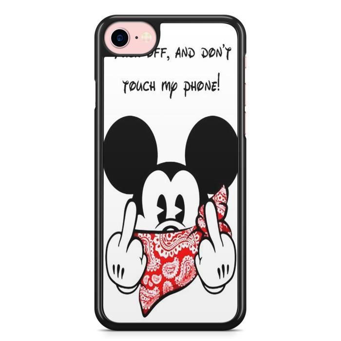 Coque iPhone 4 & 4S Mickey Fuck Disney