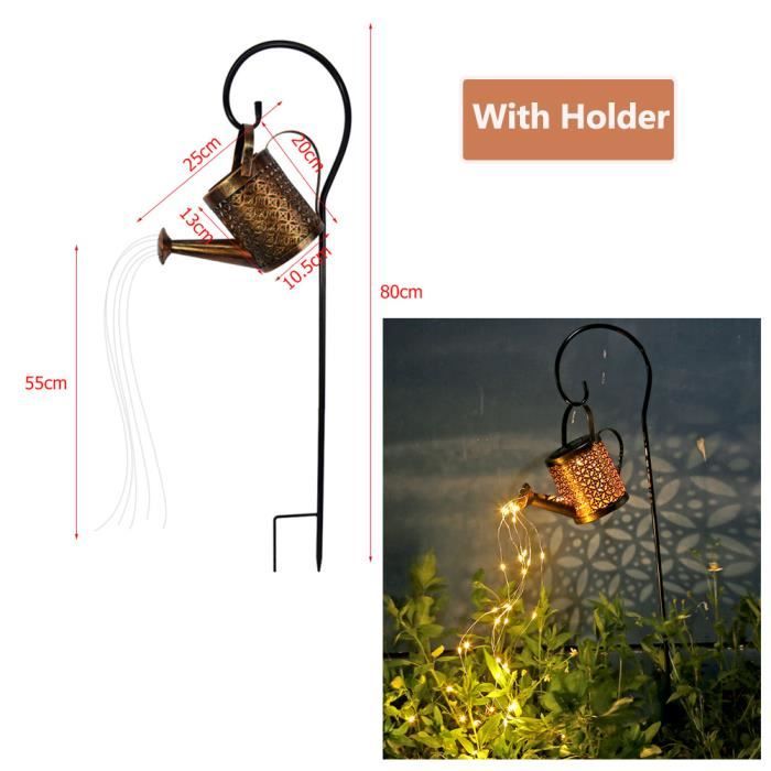 Borne Solaire,Guirlande Lumineuse Solaire à Led , Imperméable