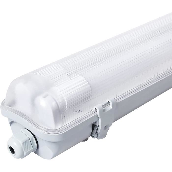 Lampe LED étanche IP65 Pour Salle De Bain - 60/120/150 Cm, Blanc Froid, Neuve