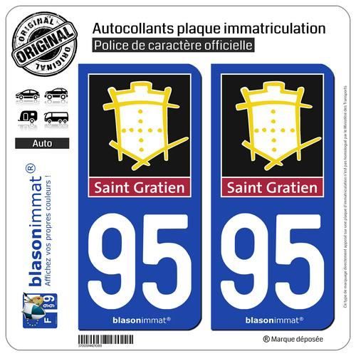 Drapeau Tibet 2 Stickers autocollant plaque immatriculation Auto
