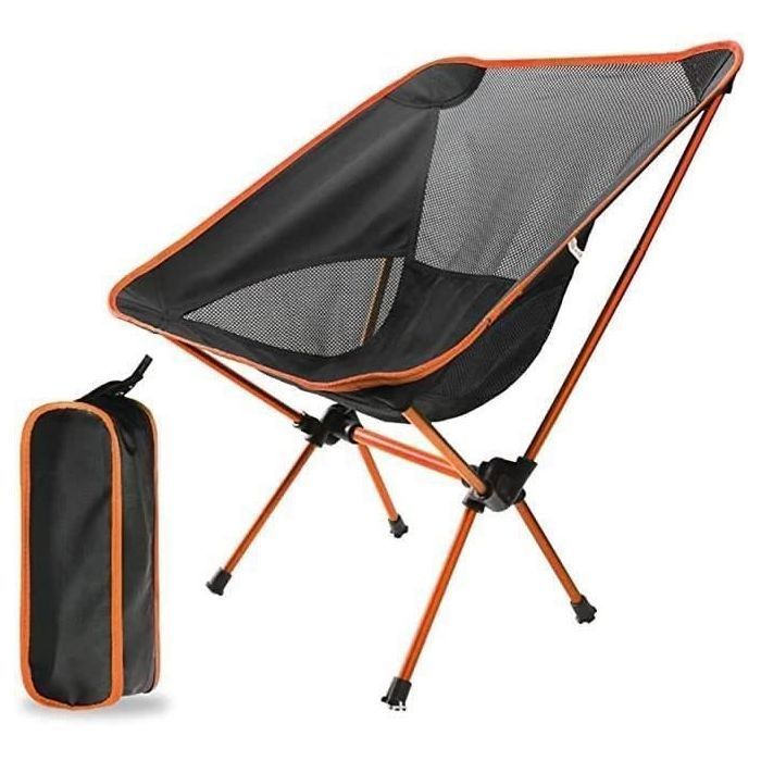 Chaise Pliante Ultralégère Portable Voyage Chaise De Camping En Plein