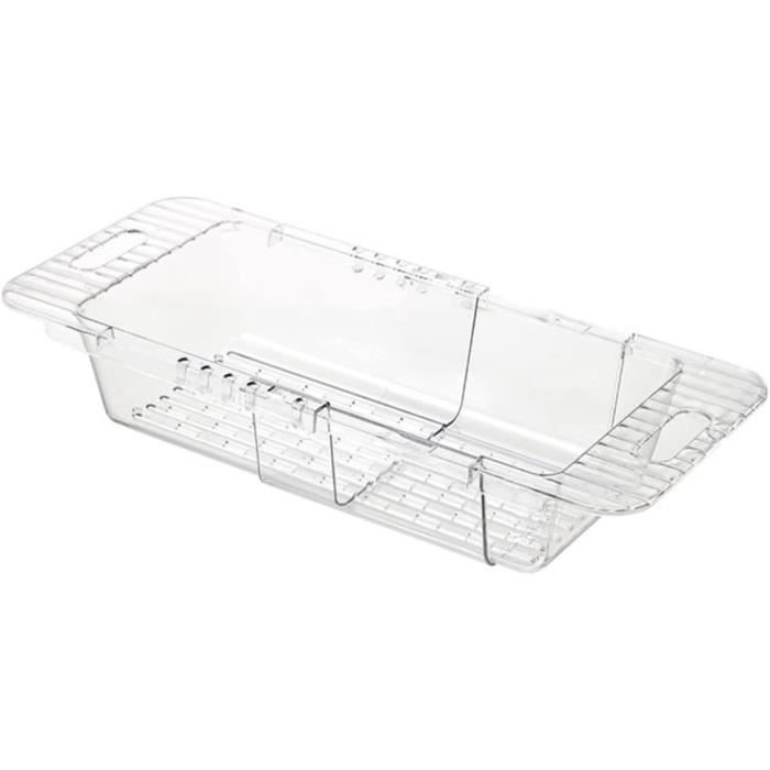 Uonlytech Lot De 3 Ensembles (30 Pièces) Pieds En Caoutchouc Pour Égouttoir à Vaisselle - Protecteurs Antidérapants Noirs 2x2x1.5cm