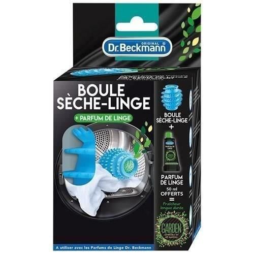 DR. BECKMANN Boule sèche linge et parfum de linge 50ml offert