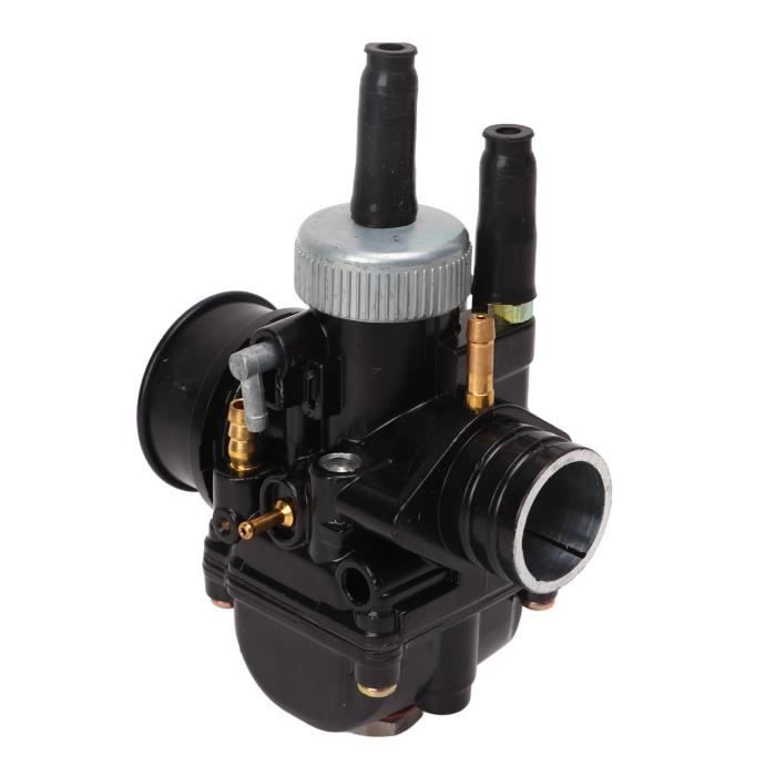 Carburateur De Moto, Carburateur De Moto De Cyclomoteur De Diamètre D'entrée De 15 Mm Bing Style Carb De 20 Mm Pour Moteur Maxi De Cyclomoteur Puch