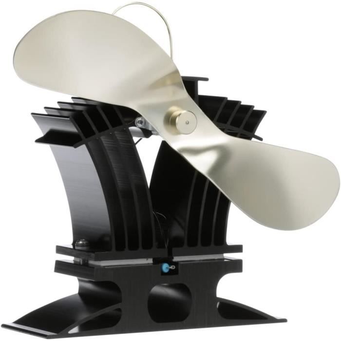 Ecofan BelAir Ventilateur de poêle à bois à basse températurelame en or de 2286 cm - Ecofan