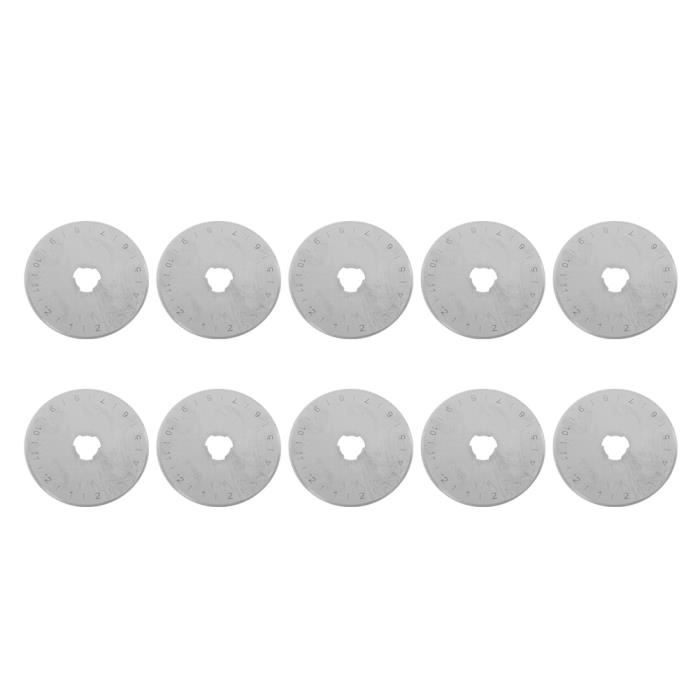 Lot De 10 Disques De Coupe Rotatifs Avec Revêtement Diamant