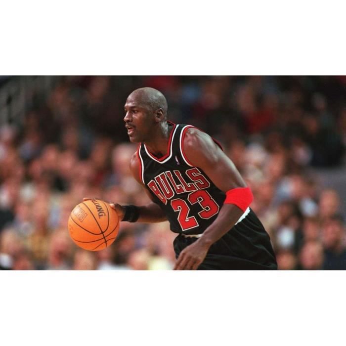 Affiche Decoration Murale FABULOUS Michael Jordan Noir 31cm x 55cm Haute Definition Cdiscount Maison