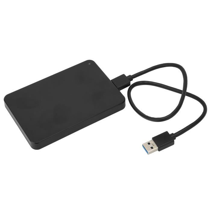 Disque Dur Externe HDD, Plug And Play, Disque Dur Mobile Portable Mince USB  3.0 Compatible Avec PC, Ordinateur Portable, Ordinateur De Bureau, Etc. 
