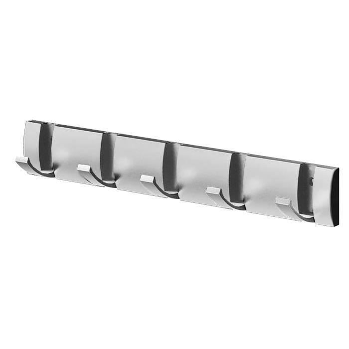 Porte-serviette Télescopique Tiger Boston - Acier Inoxydable Brossé Pour Salle De Bain