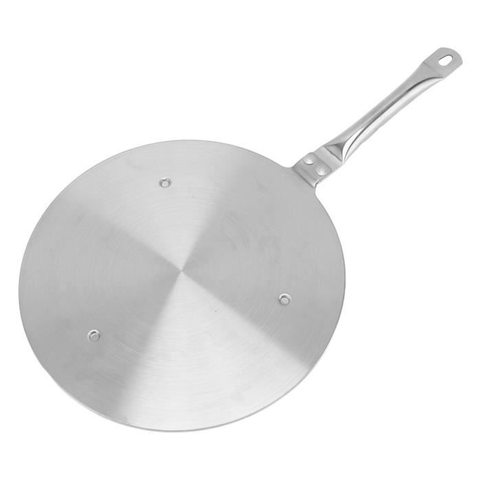 Adaptateur Plaque Induction 28 Cm - Diffuseur De Chaleur Pour Cuisinière à Gaz, Acier Inoxydable