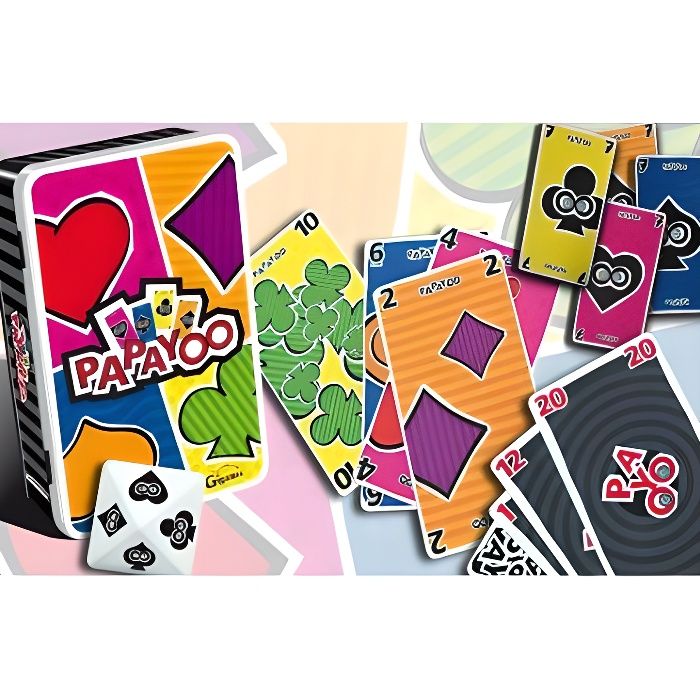 Papayoo jeux de cartes gigamic