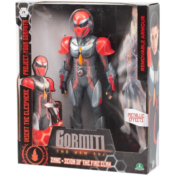 Figurine articulée GORMITI Scion avec projecteur Eau Carter 27 cm À partir de GRV051