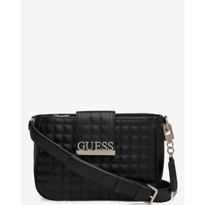 Sac à Main Guess Noir En Simili Cuir - Neuf Avec étiquettes - Style Classique