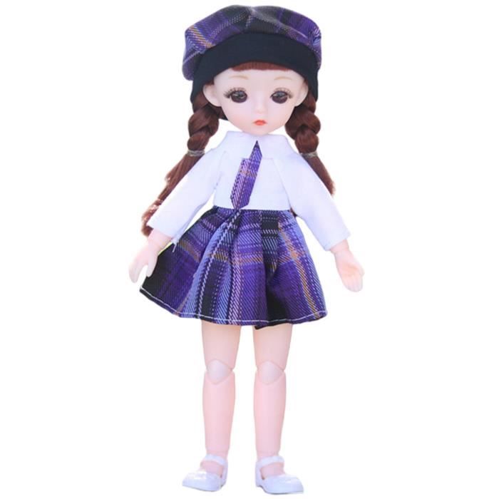 Poupée BJD 1/3 Avec Pull Amovible, Chaussures, Yeux Globes Et Perruque – SISON BENNE