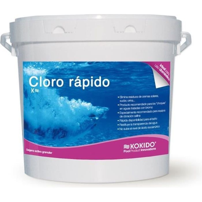 Chlore Choc Granulé K2O 0,5 kg
