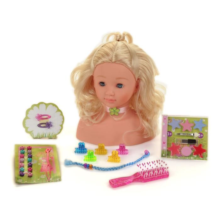 Tete a Coiffer Enfant |Jeu Créatif Coiffure & Maquillage - – MANON BELISLE