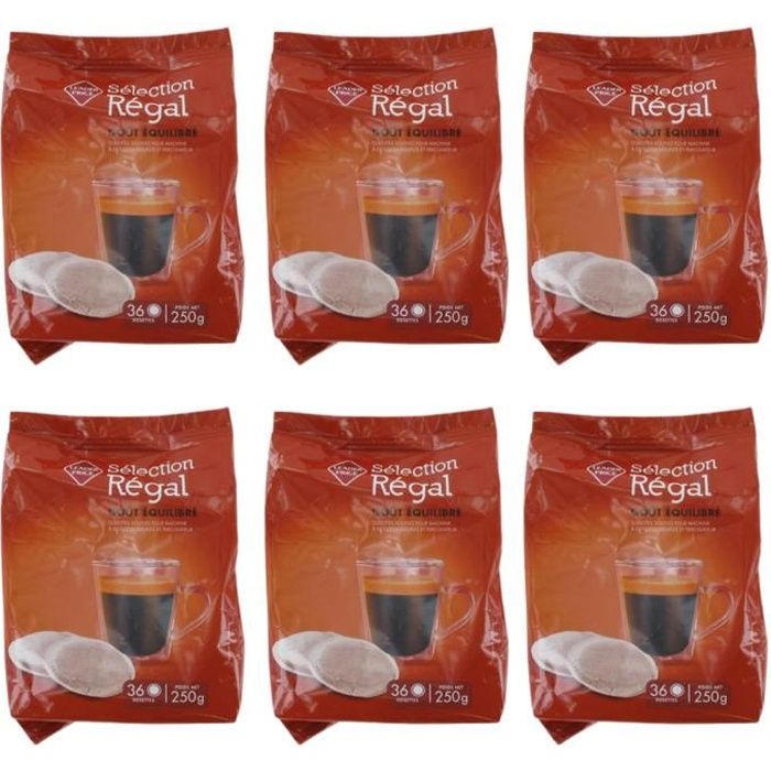 Café Royal Espresso 36 Dosettes compatible Senseo pause petit-déjeuner société 