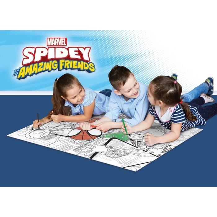 Puzzle Marvel MAXIFLOOR Spidey 4x48 Pièces - Cdiscount Jeux - Jouets