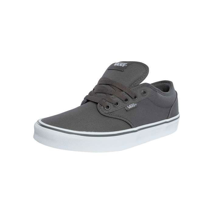Vans gris foncé deals