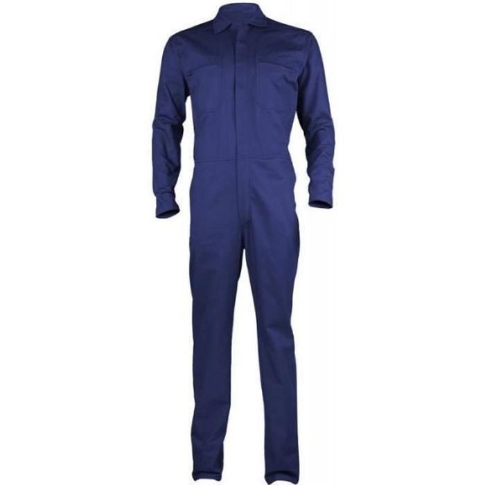 Combinaison de travail homme PARTNER Bleu royal Bleu royal Cdiscount Pret a Porter