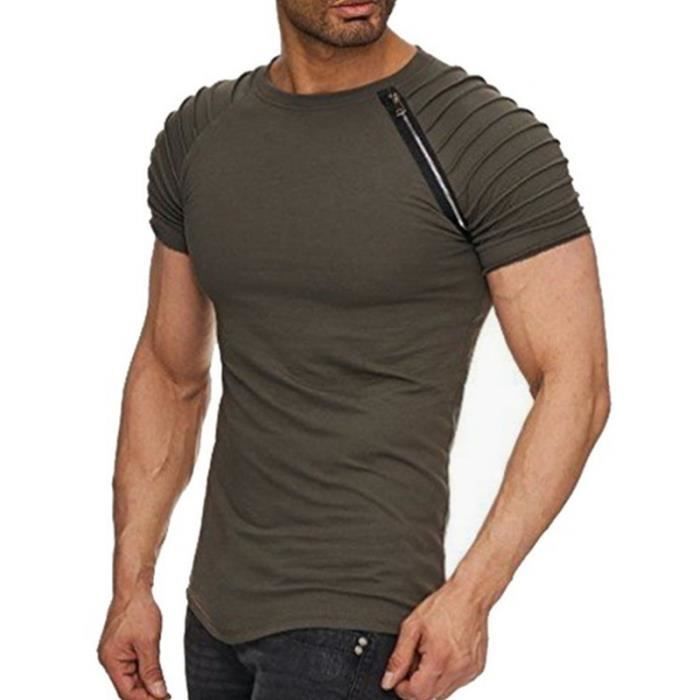 Tee shirt homme slim fit clearance