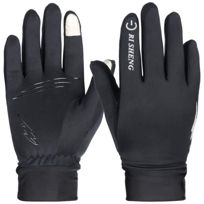 FAQUAN Gants De Smartphone,Gants De Cyclisme De Sports De Plein Air pour Hommes /éCran Tactile Mitaines en Coton Imperm/éAbles Antid/éRapantes en Peluche Chaude